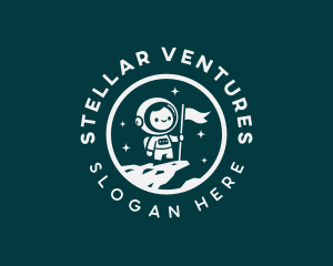 Success Leader Astronaut logo design