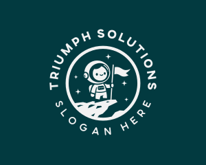 Success - Success Leader Astronaut logo design