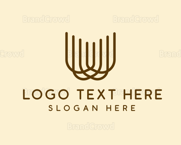 Abstract Antler Stag Logo