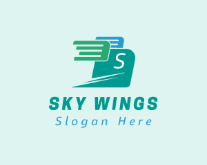 Wing Box Delivery logo design