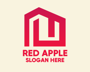 Red - Red Maze House logo design