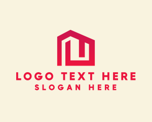 Red - Red Maze House logo design