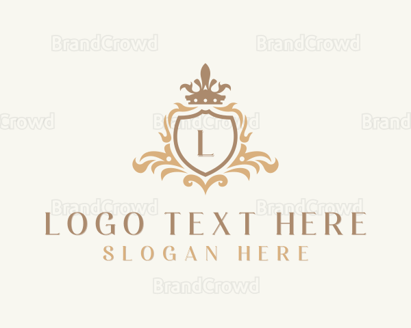 Upscale Royal Shield Logo