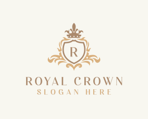 Upscale Royal Shield logo design