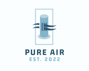Purifier - Air Purifier Ventilation logo design
