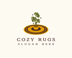 Rug - Plant Decor Carpet logo design