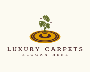 Carpet - Plant Decor Carpet logo design