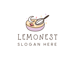 Baking Moon Whisk Logo