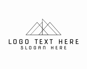 Hiking - Minimalist Business Mountain logo design