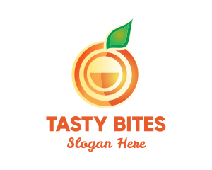 Food And Drink - Orange Citrus Fruit logo design