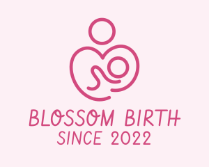 Obstetrician - Mother Love Infant logo design