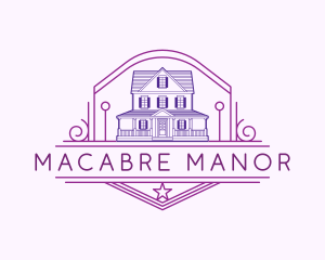 Residential Mansion Property logo design