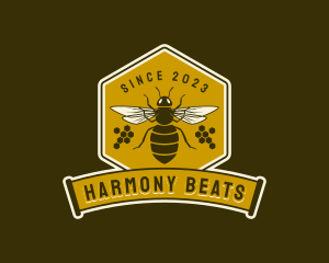 Insect - Honey Beehive Apiary logo design