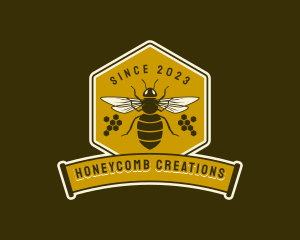  Honey Beehive Apiary logo design