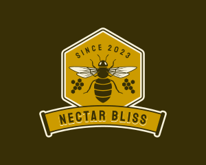  Honey Beehive Apiary logo design