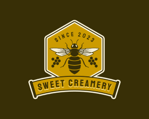  Honey Beehive Apiary logo design