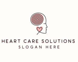 Mental Health Counselling Psychology logo design