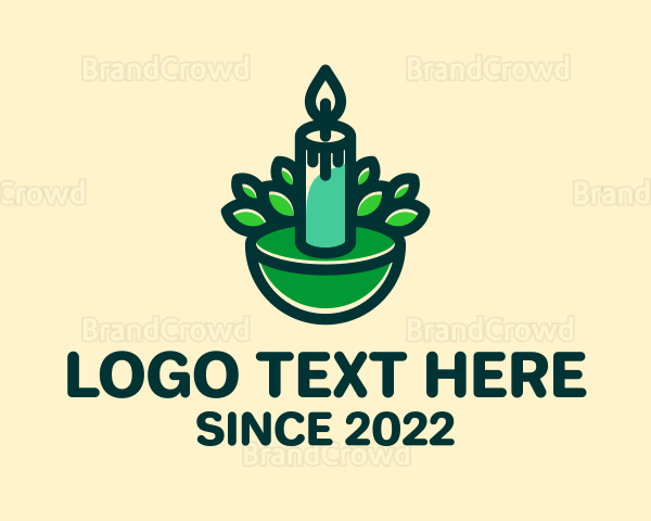 Leaf Candle Scent Logo