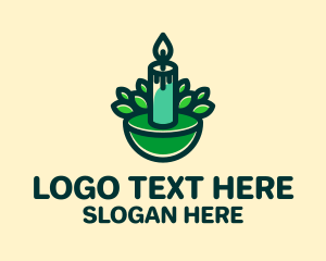 Leaf Candle Scent  Logo