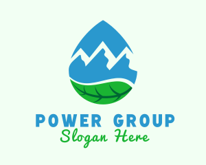 Extract - Mountain Spring Water logo design