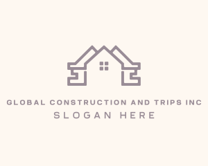 Real Estate - Roof House Builder logo design