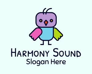 Toy Shop - Baby Owl Toy logo design