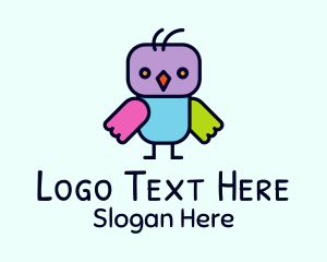 Toy Store - Baby Owl Toy logo design