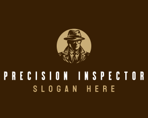 Spy Detective Gentleman logo design