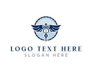 Pharmacy - Medical Caduceus Pharmacy logo design