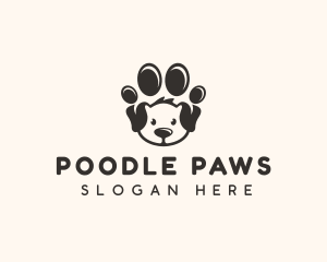 Puppy Dog Paw logo design