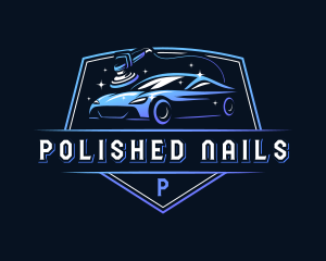 Car Buffing Detailing logo design