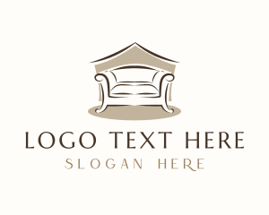 Armchair Sofa Furniture Logo