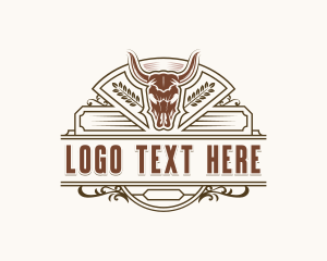 Texas - Texas Bull Leather logo design