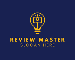 Review - Book Bulb Learning logo design