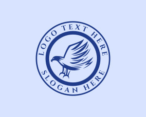 Sanctuary - Eagle Wing Aviary logo design