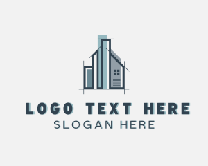 Realty - House Architect Contractor logo design