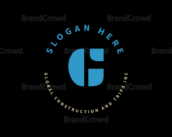 Industrial Construction Builder Logo