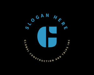 Industrial Construction Builder logo design