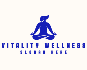 Yoga Dog Wellness logo design