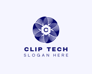 Cyberspace Tech Programming logo design