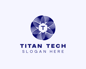 Cyberspace Tech Programming logo design