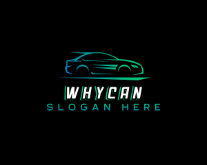 Sedan - Mechanic Speed Car logo design