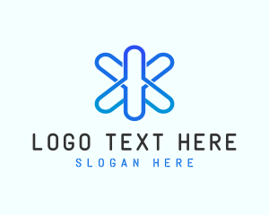Letter Y - Modern Asterisk Letter Y logo design