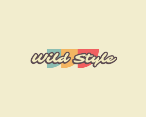 Funky Retro Brand logo design