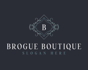 Luxury Floral Boutique logo design