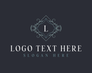 Diamond - Luxury Floral Boutique logo design