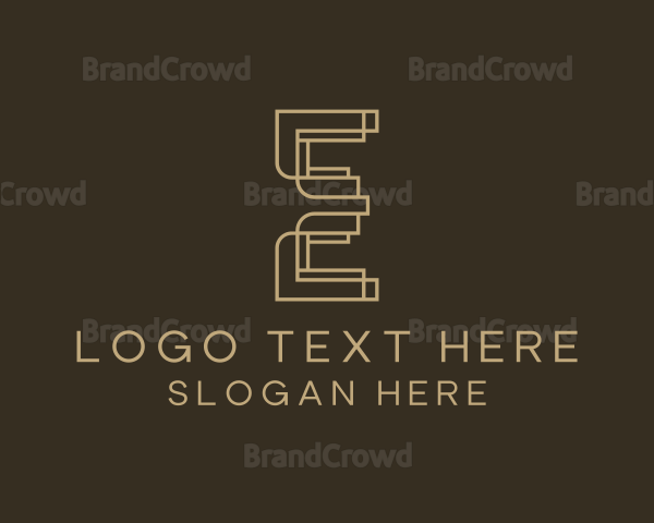 Brick Tile Construction Logo