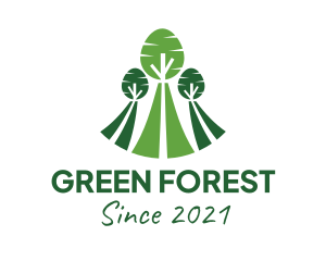 Forest Nature Conservation logo design