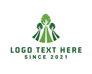 Sustainable - Forest Nature Conservation logo design