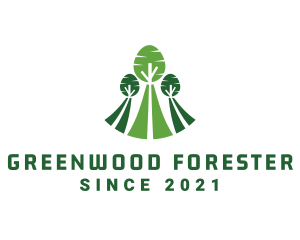 Forest Nature Conservation logo design